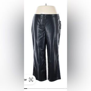 Bagatelle faux leather pant. Size Large